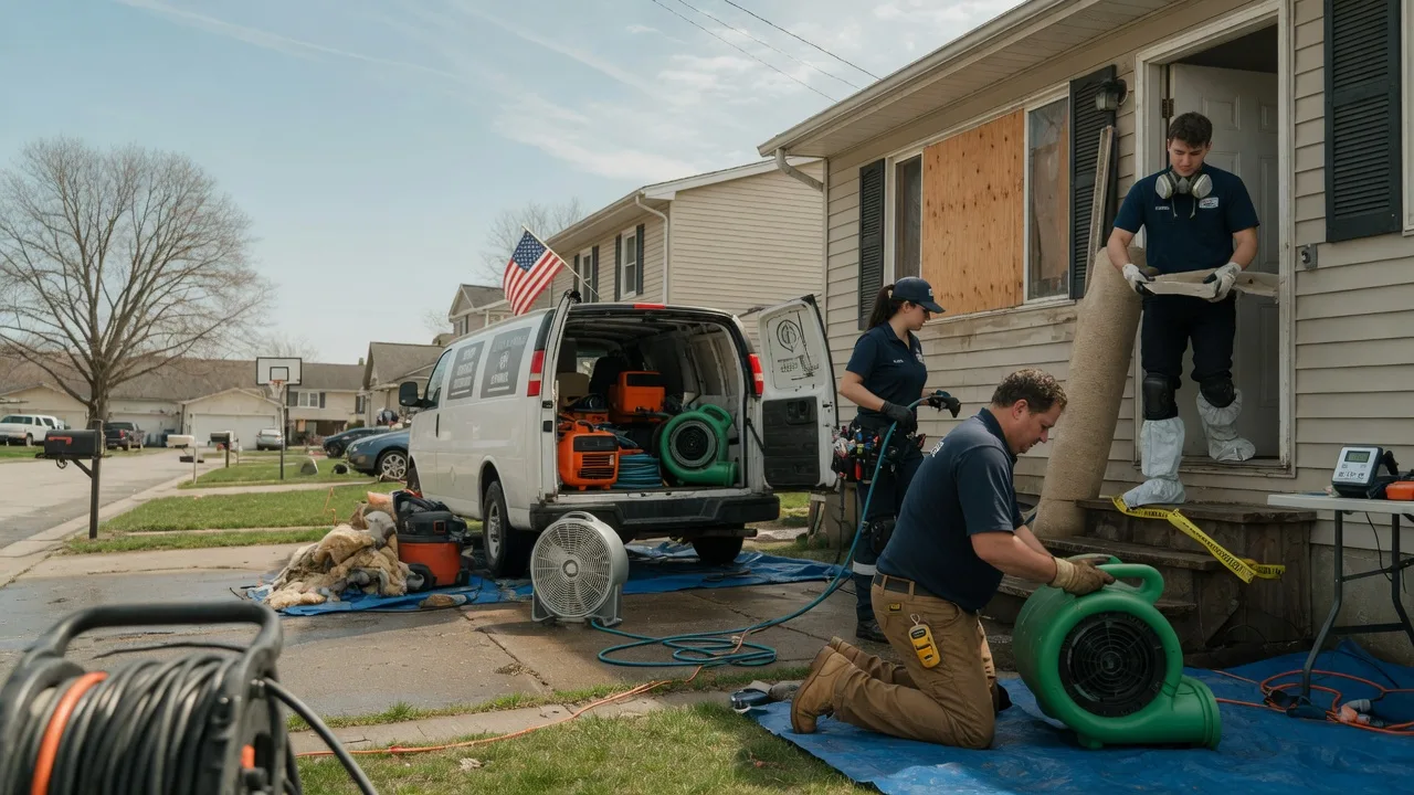 Water Damage Restoration in Normalville, PA near me